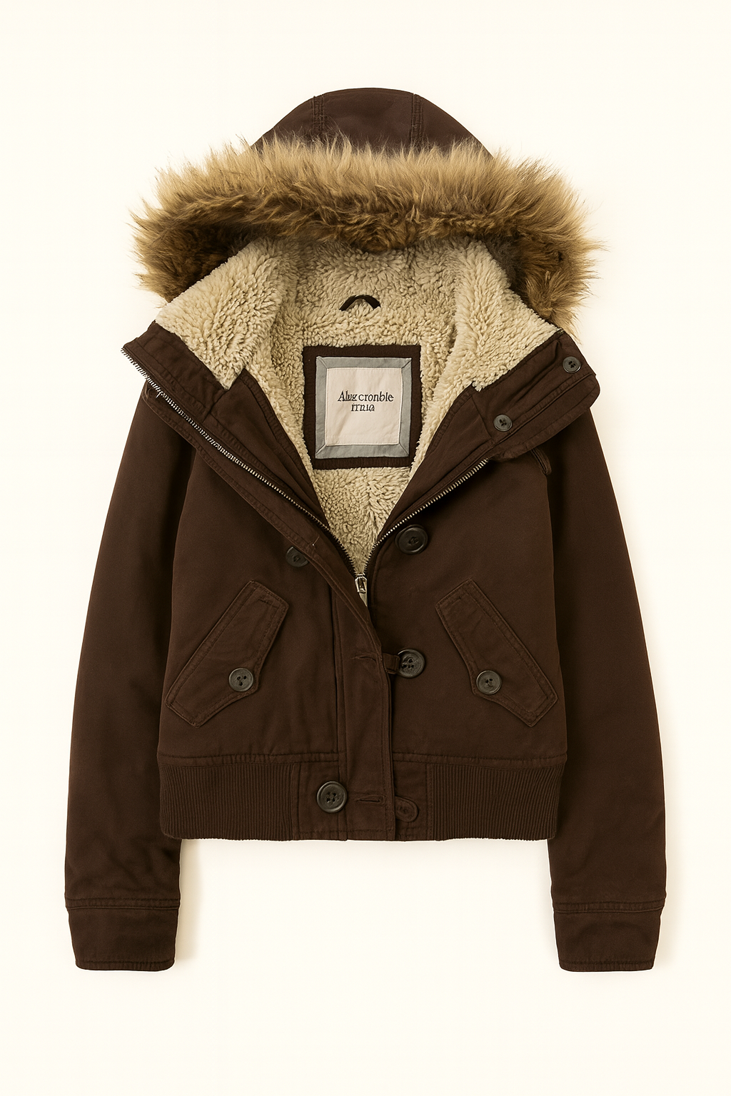 Sherpa-Lined Winter Parka
