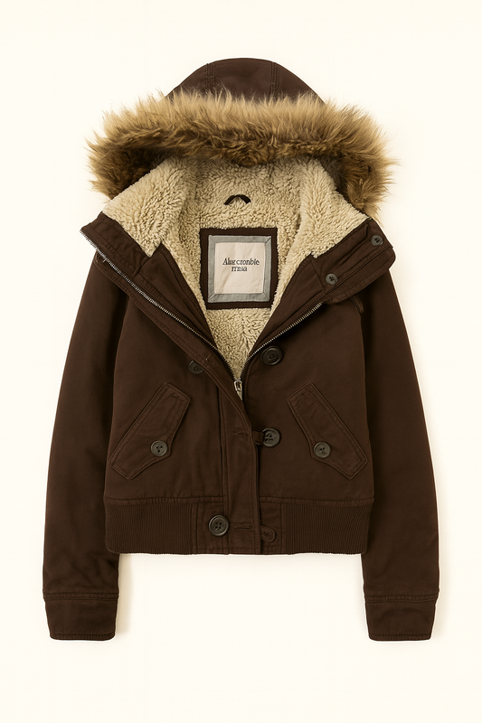 Sherpa-Lined Winter Parka